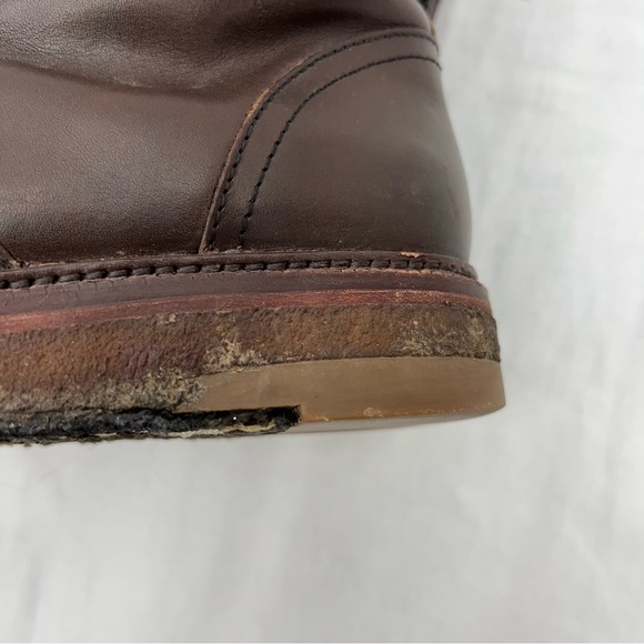 COACH Harvey Boot Mens 11 B MSRP $495 Brown Leather Slip on - Picture 2 of 13